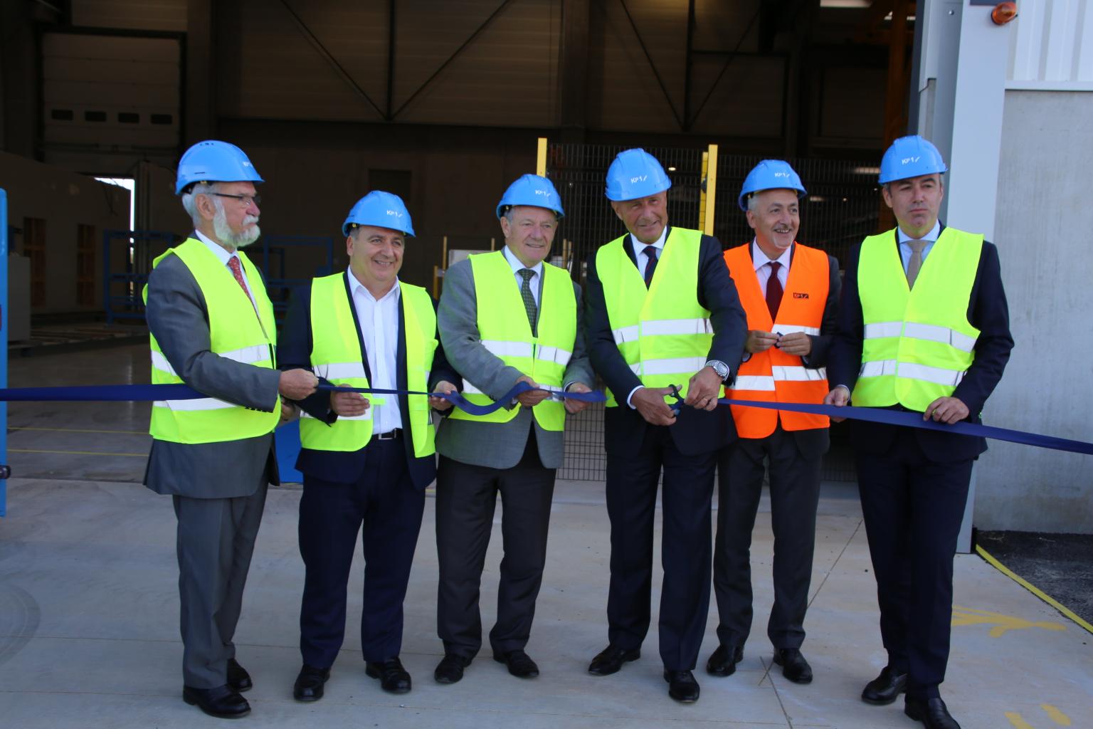 Inauguration de la nouvelle usine de prémurs KP1 à Vernouillet