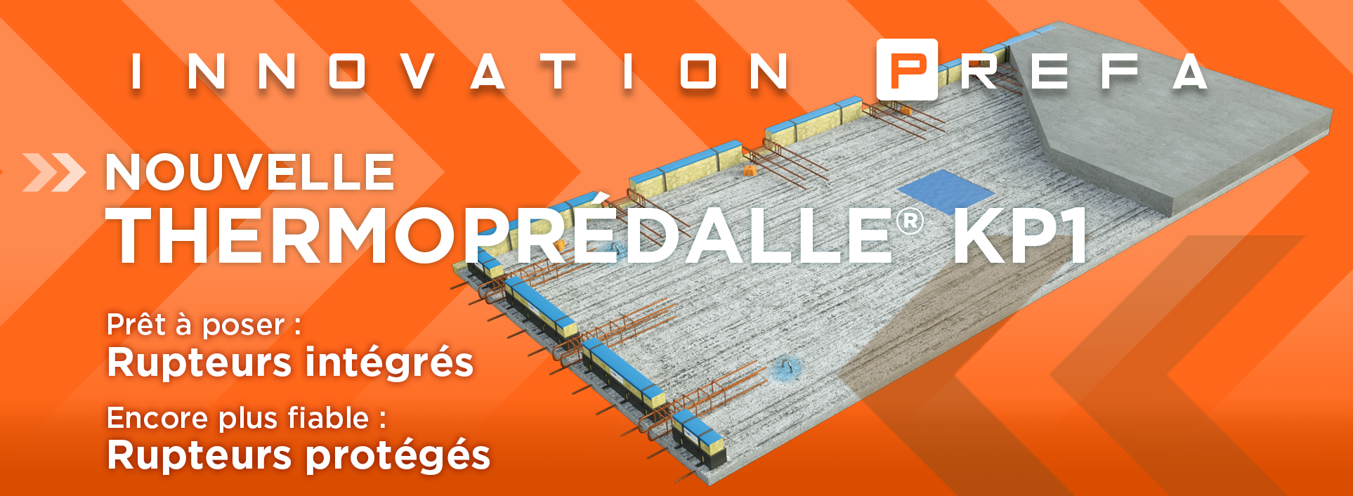 Nouvelle thermoprédalle KP1 - béton préfabriqué