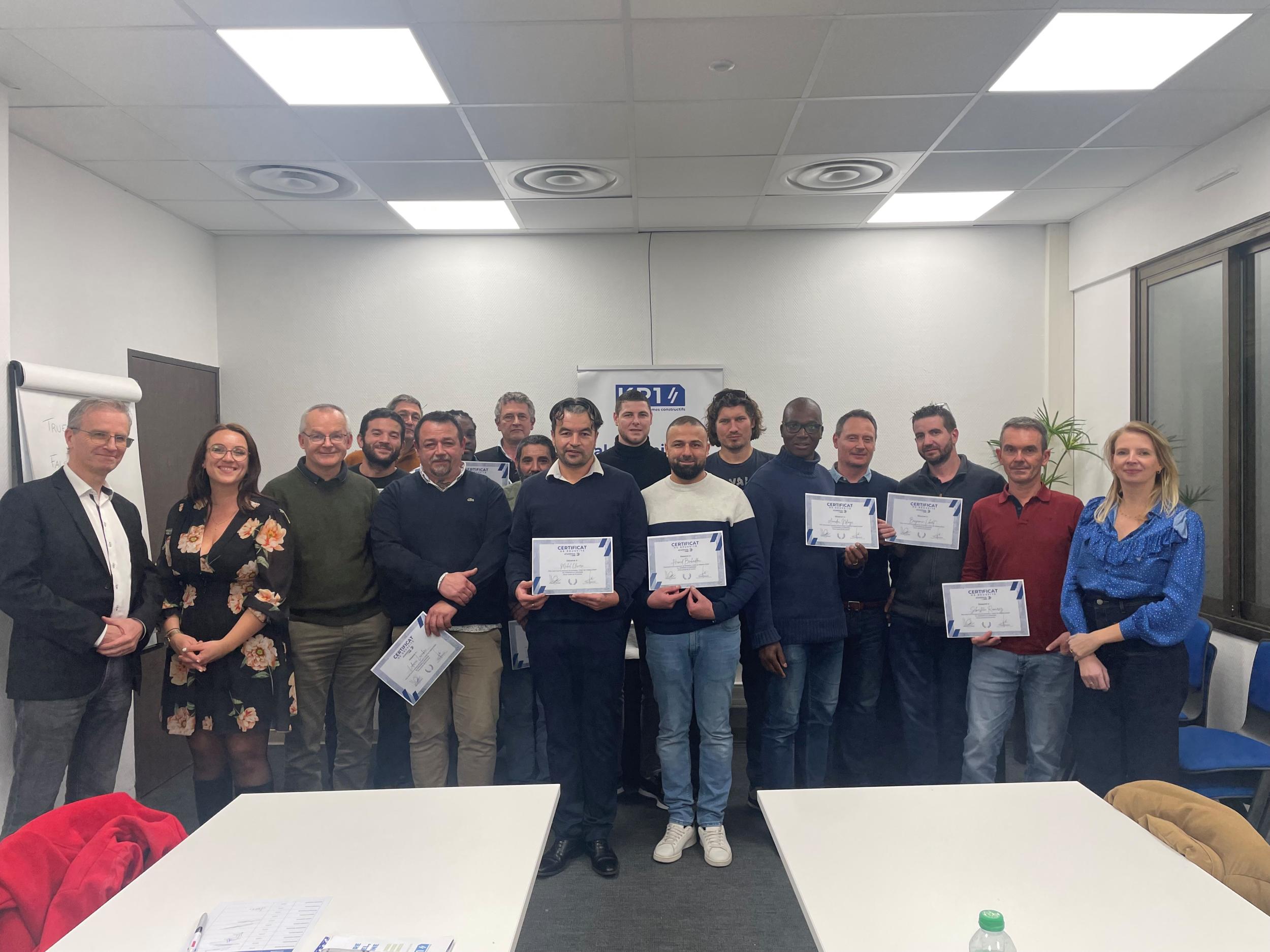 Remise de diplome chef de fabrication 2025