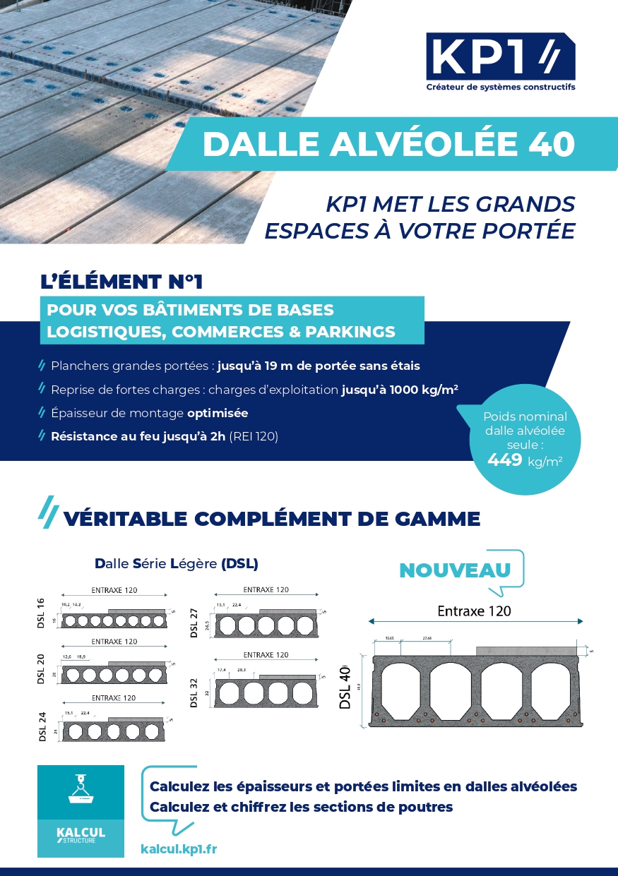 Vignette flyer Dalle Alvéolée 40