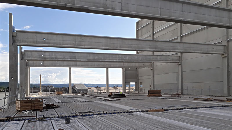 Plancher dalles alvéolées