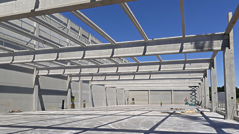 Poutre de Charpente KP1 en béton précontraint