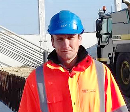 Sebastien, Conducteur de travaux chez KP1 Bâtiments