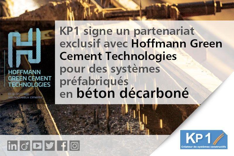 Partenariat KP1 - Hoffmann Green Cement