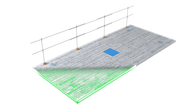 Prédalle précontrainte Gamme IMPAKT Bas carbone KP1