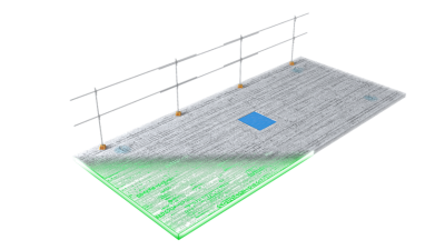 Prédalle précontrainte Gamme IMPAKT Bas carbone KP1
