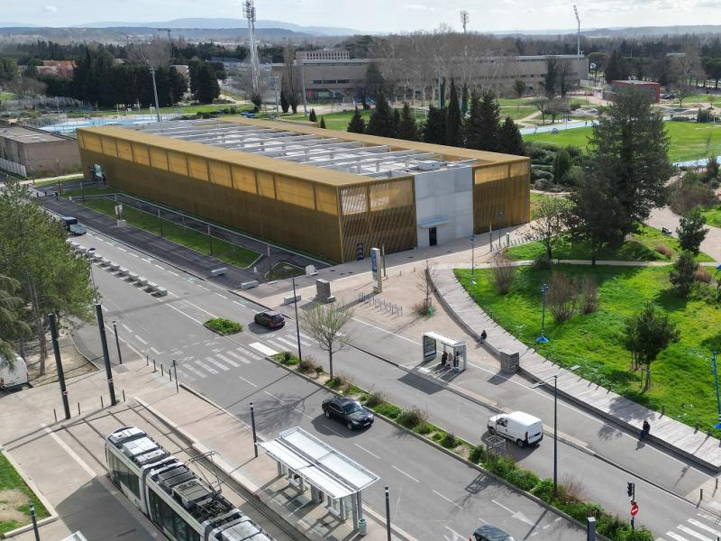 Parc relais Saint-Chamand Avignon KP1 Bâtiments