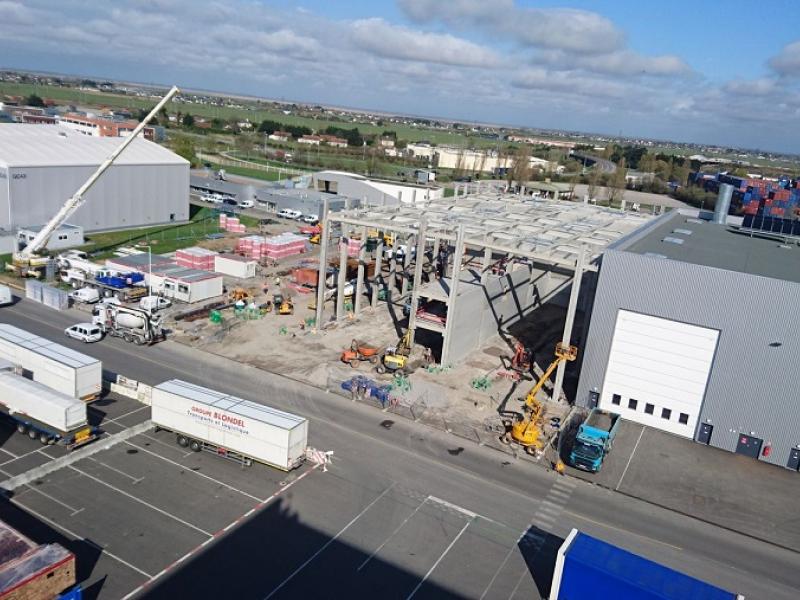 Construction d'un atelier de peinture A350